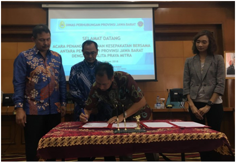 West Java Provincial Government Cooperate With Alita Praya Partners For Smart Transport Solutions