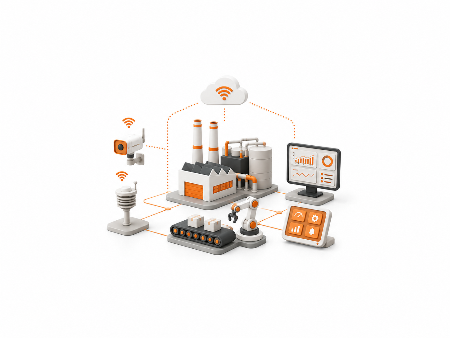 Industrial IoT & Smart Monitoring Systems
